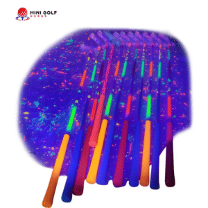 MGG Glow-in-the-Dark Mini Golf Putters V2 – 8 Pack